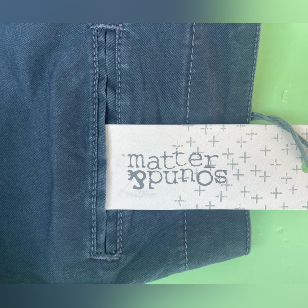 LOW RISE CARGO Sound & Matter Navy Blue Casual Pants NEW WITH TAGS SIZE 0 - Picture 3 of 14